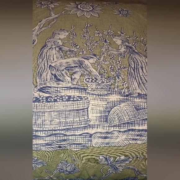 Scalamandre " Winegrowers" Printed Custom Pillows (2) - Picture 5 of 9